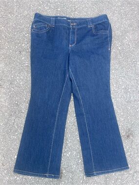 Size 20 petite/ Lane Bryant bootcut jeans- like new